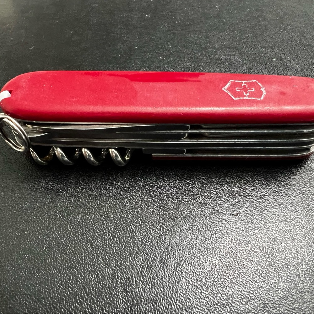 used swiss army victorinox huntsmen knife